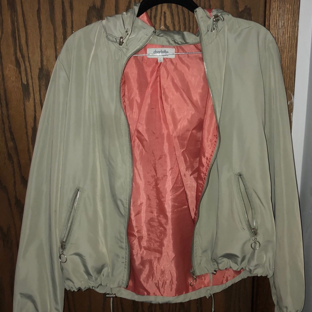Charlotte russe thin bomber jacket
